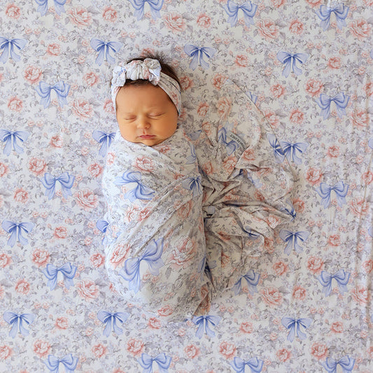 Agatha Swaddle Headband Set