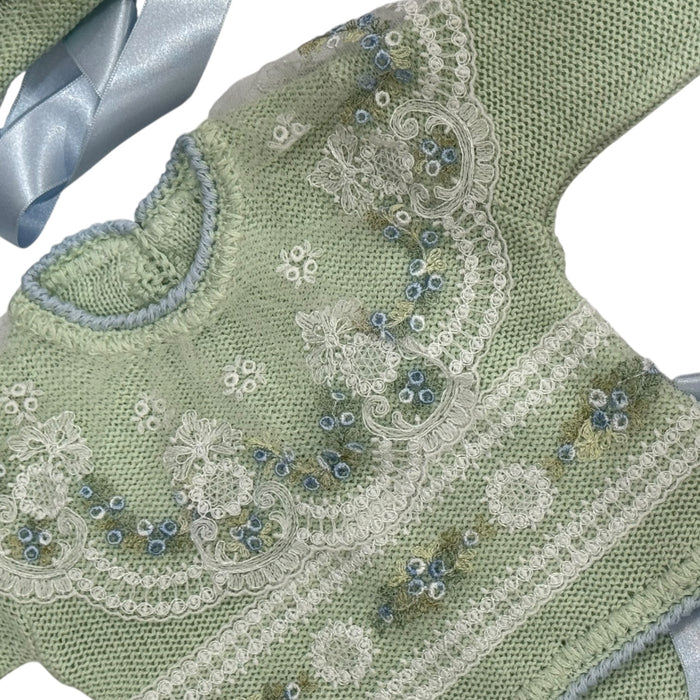 Aida Green/Blue Floral 4-Piece Set