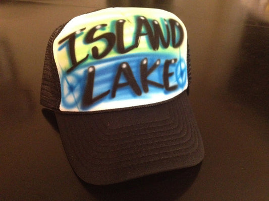 Airbrushed Hat