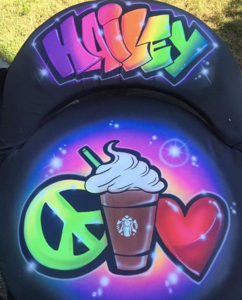 Airbrushed "Oniva" Camp Chair