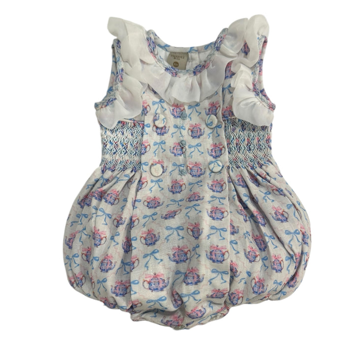 Alicia Handsmocked Romper