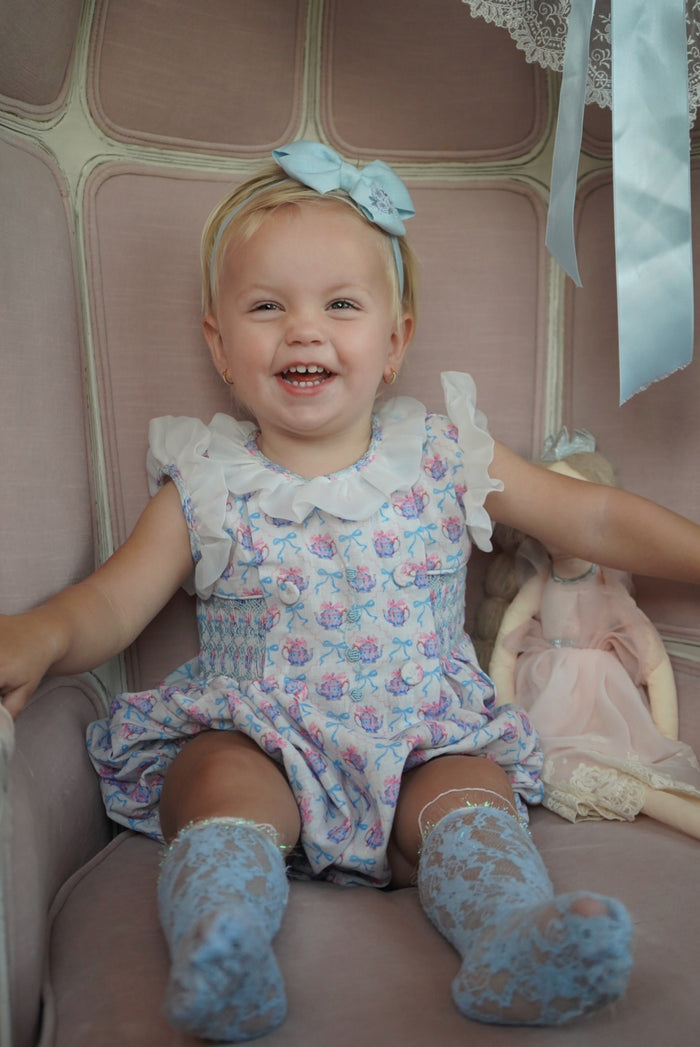 Alicia Handsmocked Romper