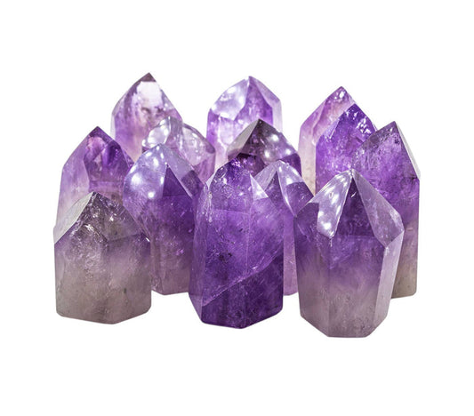 Amethyst Polished Points Standing Grade AA