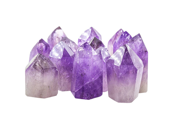 Amethyst Polished Points Standing Grade AA