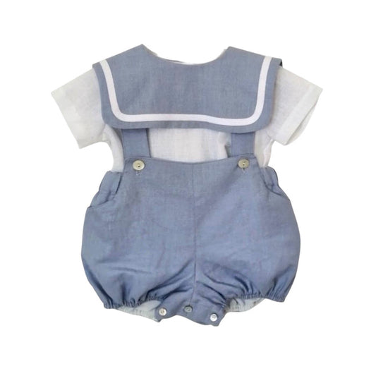 Andreina Blue Sailor Boy 2-Pc Set