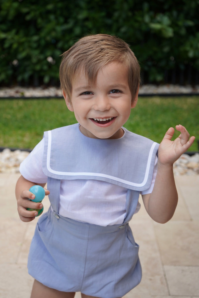 Andreina Blue Sailor Boy 2-Pc Set