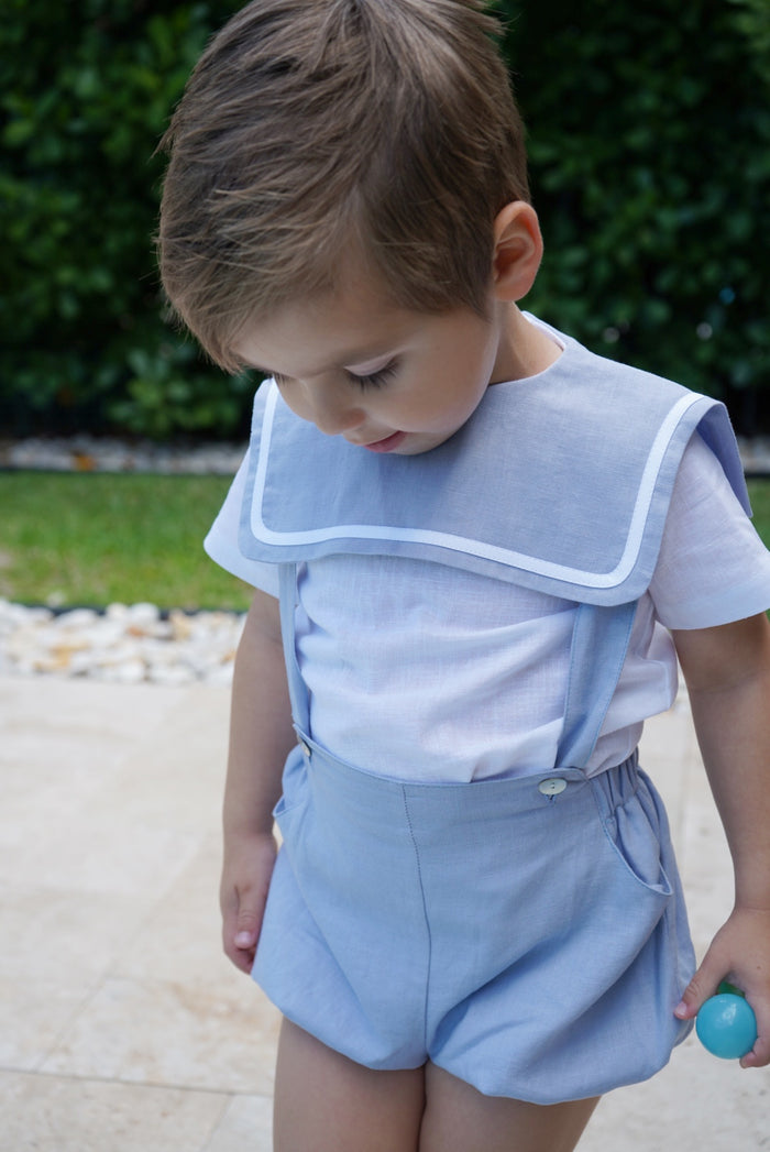 Andreina Blue Sailor Boy 2-Pc Set