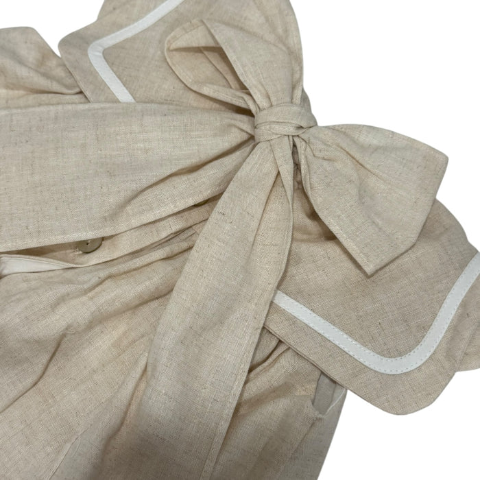 Andreina Girl Beige Sailor Dress