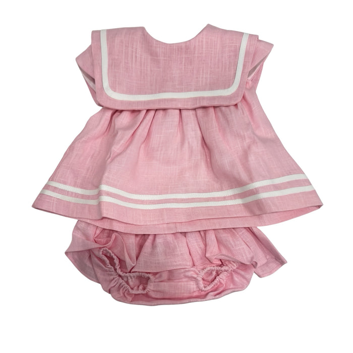 Andreina Pink Sailor Set