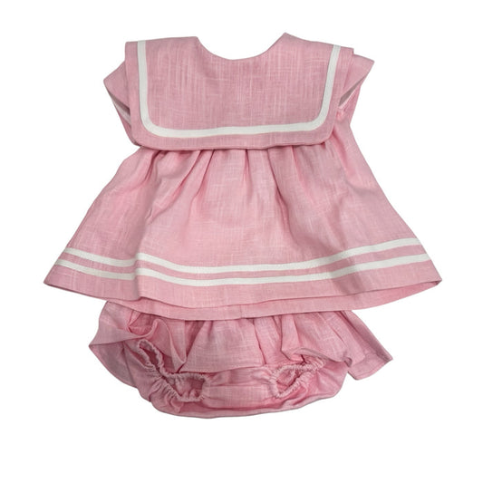 Andreina Pink Sailor Set