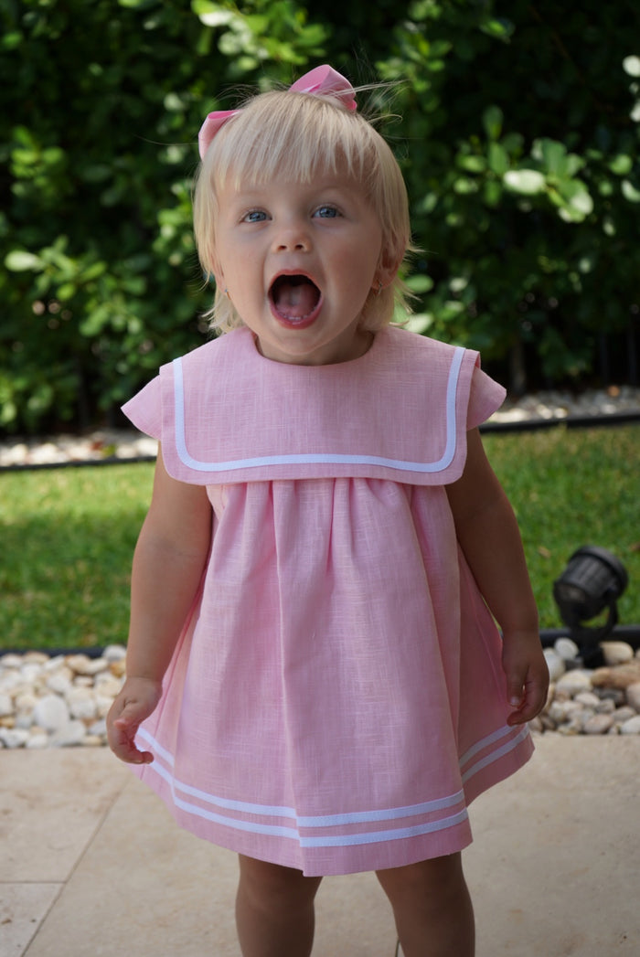 Andreina Pink Sailor Set
