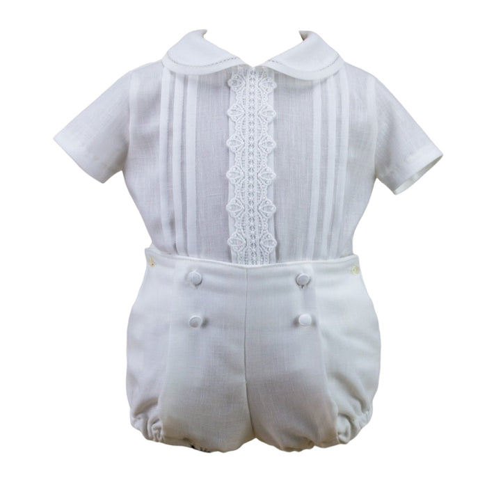 Antonio Boys Off White 2-piece Set