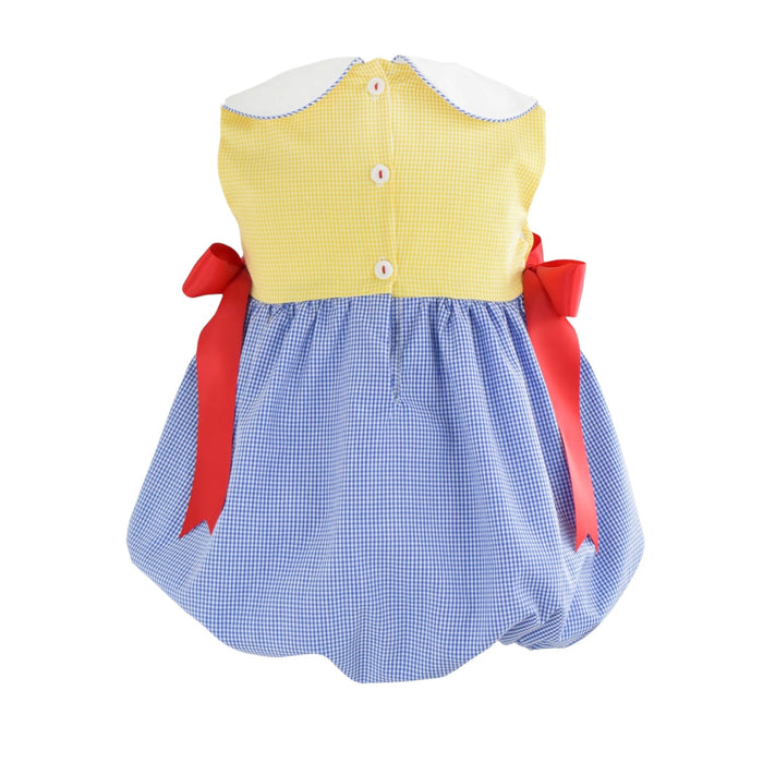 Apple Schoolhouse Girl Romper 🍎📚