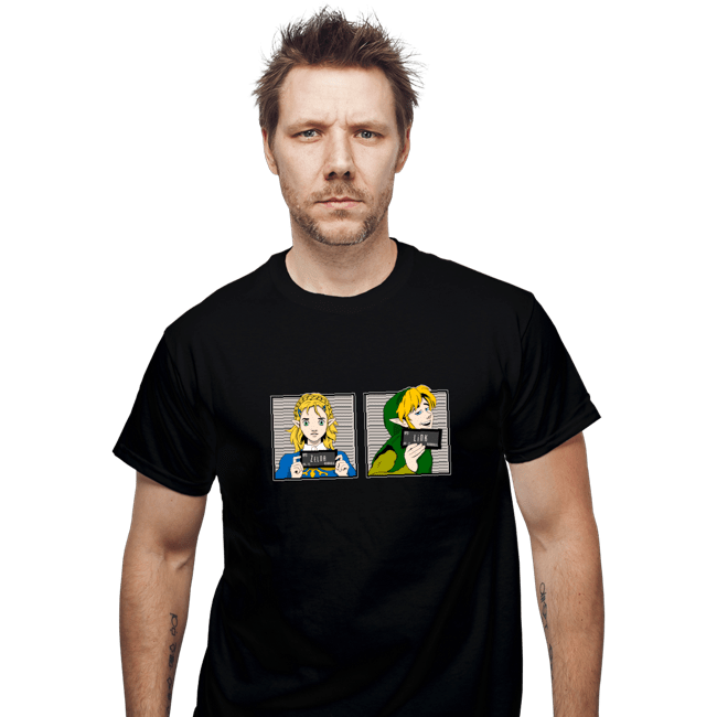 Secret_Shirts T-Shirts, Unisex / Small / Black Arrested In Hyrule!