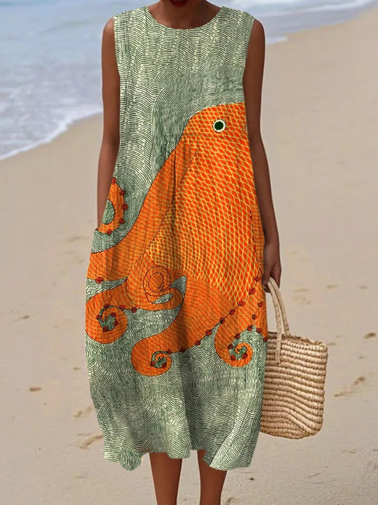 Artistic Beach Dress
