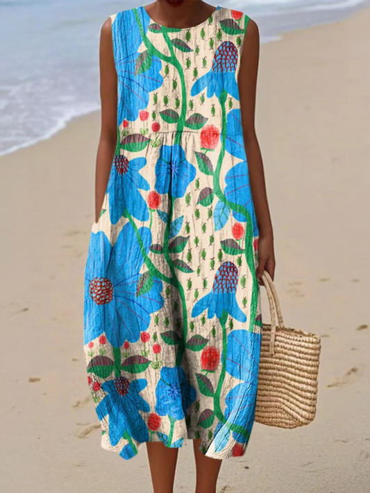 Azzurra – Vintage Artistic Dress