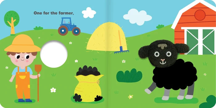 Baa Baa Black Sheep Finger Puppet Board Book