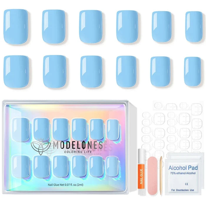 Baby Blue 【US ONLY】 press on nails MODELONES #
