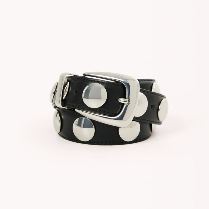 Bailey Belt - Black/Silver