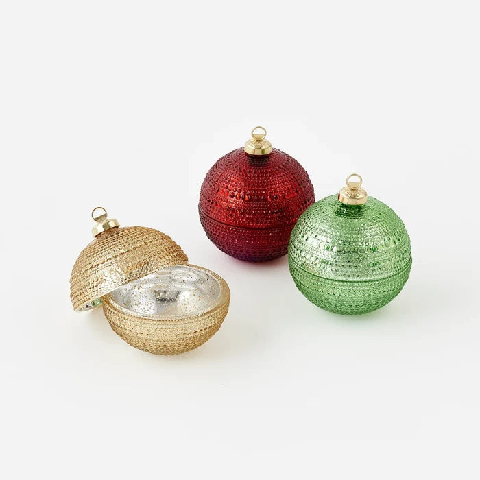 Ball Ornament Trinket Boxes