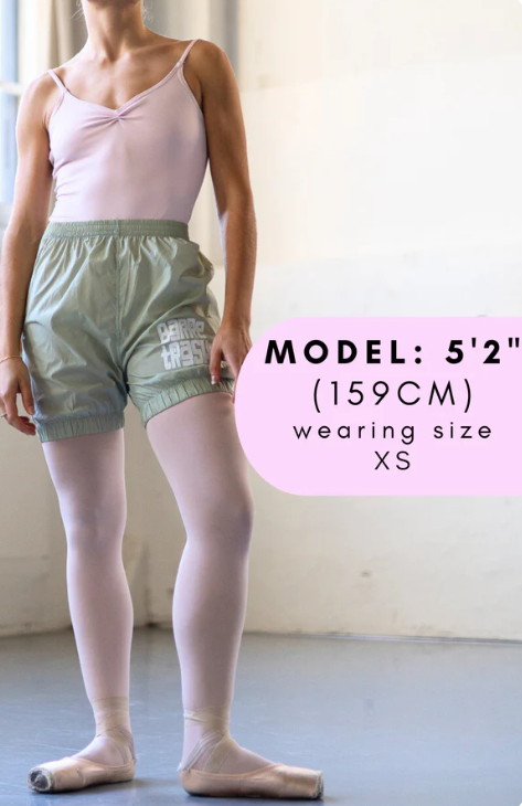 Barre Trash - Trash Bag Shorts