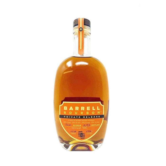Barrel Bourbon Private Release Blend Bx2i Bourbon Whiskey Barrell Craft Spirits