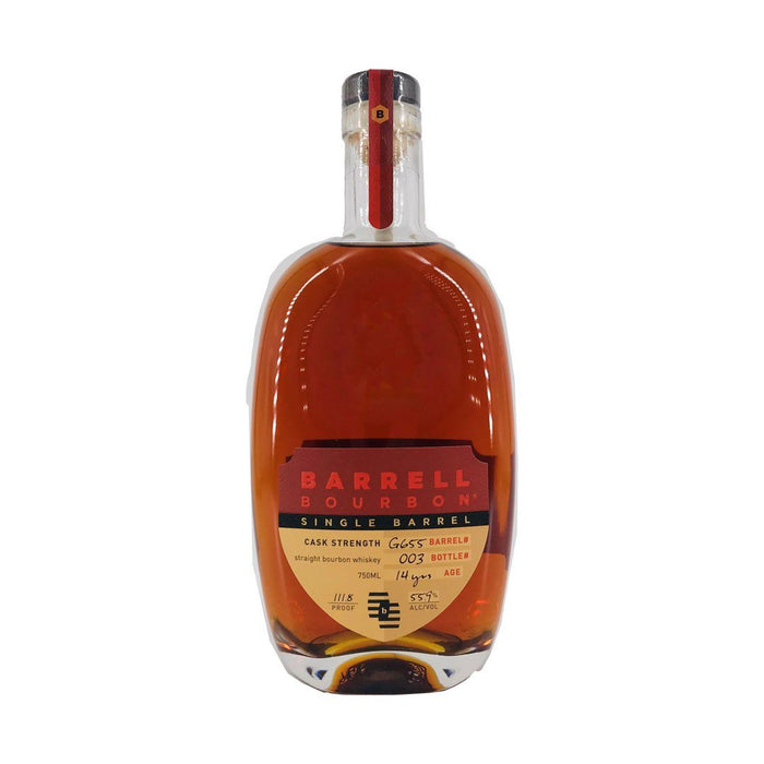 Barrell Bourbon Single Barrel 14 Year #G655 111.8 Proof Bourbon Whiskey Barrell Craft Spirits