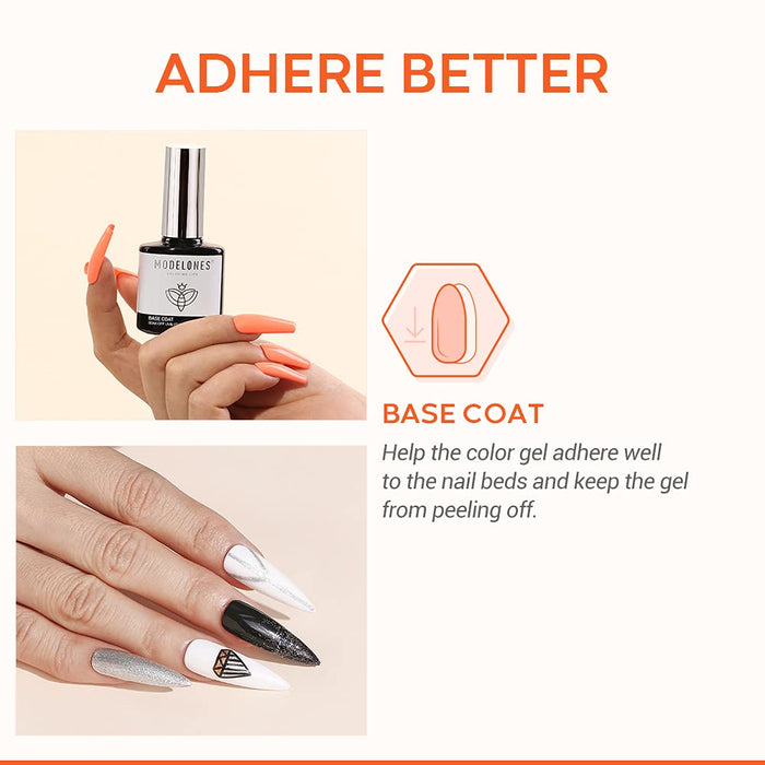 Base Coat 15ml Top&Base Coat MODELONES #