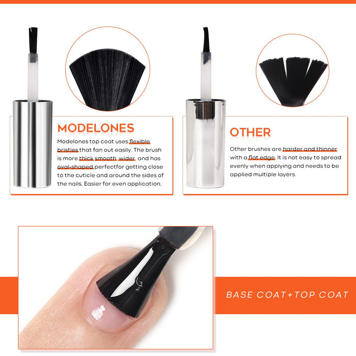 Base Coat 15ml Top&Base Coat MODELONES #