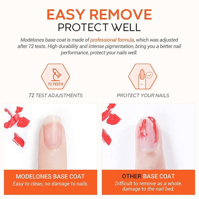 Base Coat 15ml Top&Base Coat MODELONES #