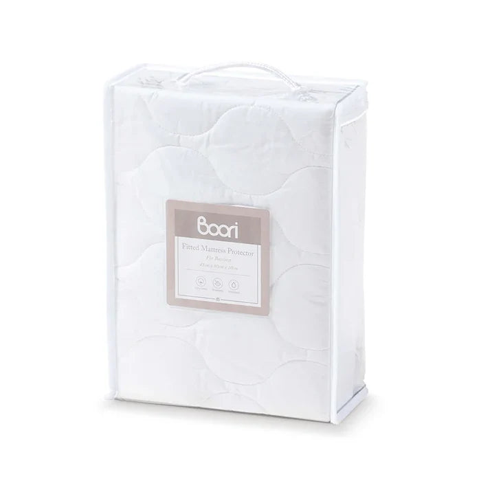 Bassinet Fitted Mattress Protector 80 x 41cm - Tiny Tots Baby Store