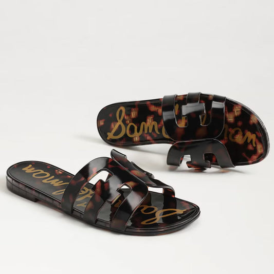 Bay Jelly Slide Sandal - Tortoise