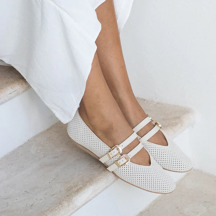 Baylee Ballet Flat - Bone