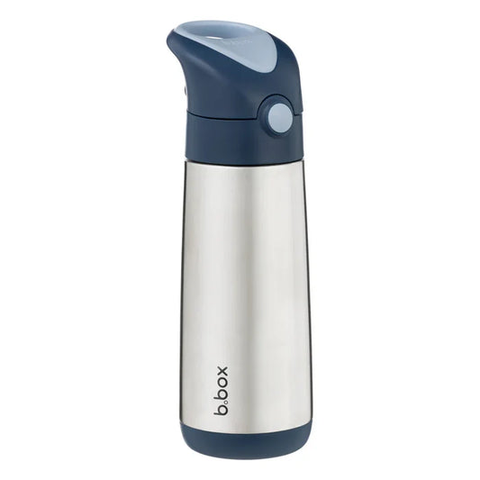 bbox Insulated Drink Bottle Sipper Lid 500ml - Midnight Blue