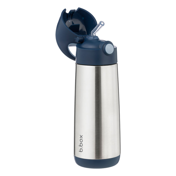 bbox Insulated Drink Bottle Sipper Lid 500ml - Midnight Blue