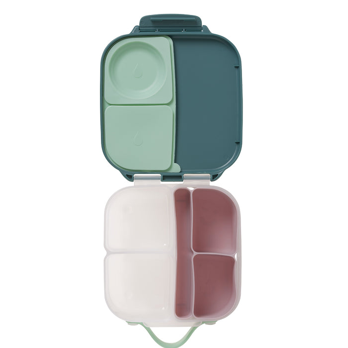 b.box Mini Lunchbox Silicone Bento Tray Insert - Berry