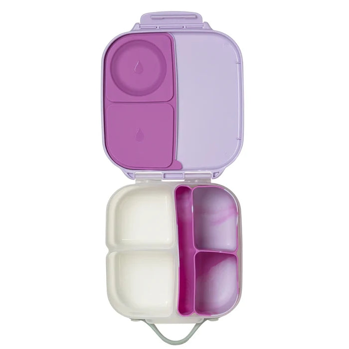 b.box Mini Lunchbox Silicone Bento Tray Insert - Cosmic