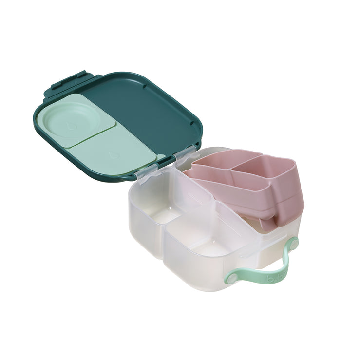 b.box Mini Lunchbox Silicone Bento Tray Insert - Forest