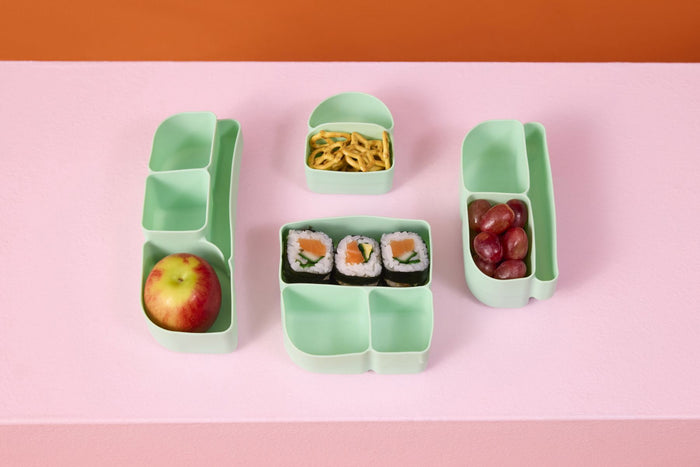 b.box Silicone Lunchbox Bento Buddy - Forest