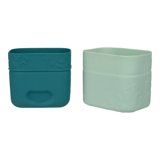bbox Silicone Snack Cups - Forest