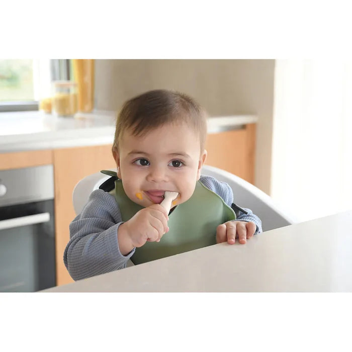 Beaba Silicone Pre-Spoons 2 Pack - PRALIN/CLAY