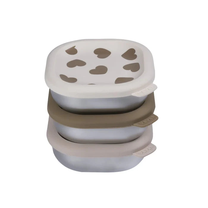 Beaba Stainless Steel Meal Box Set - BIG LOVE
