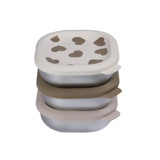 Beaba Stainless Steel Meal Box Set - BIG LOVE