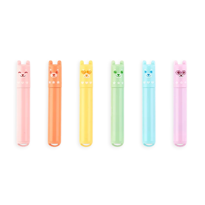 Beary Sweet Mini Scented Highlighter - Set of 6