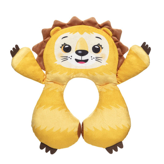 BenBat Travel Toy Pillow for Toddler & Kids 1-4 Years |  Amadeus Lion