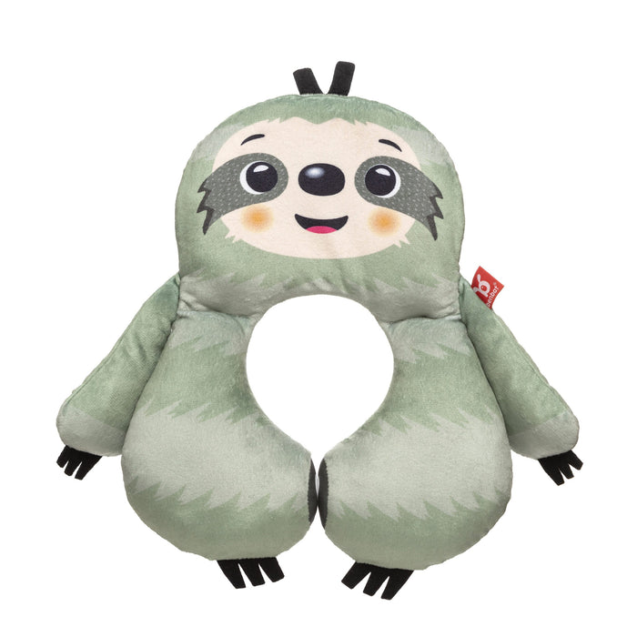BenBat Travel Toy Pillow for Toddler & Kids 1-4 Years |  Luciano Sloth