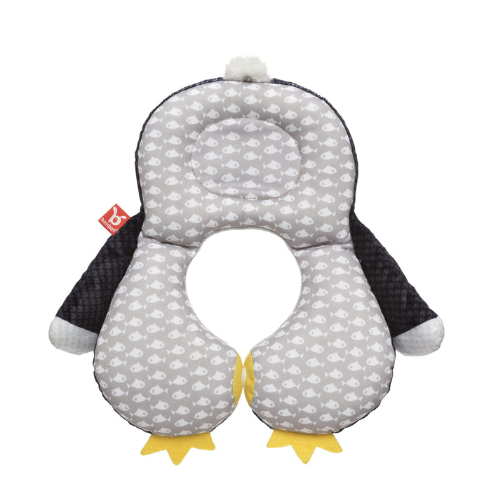 BenBat Travel Toy Pillow for Toddler & Kids 1-4 Years | Mark Penguin