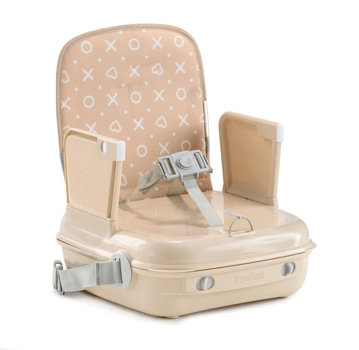 Benbat YummiGo Portable Booster+ Seat | Cashmere Beige