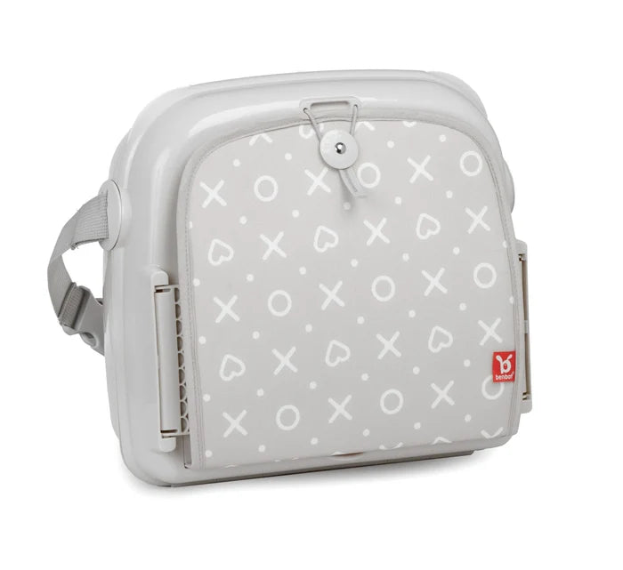 Benbat YummiGo Portable Booster+ Seat | Light Grey