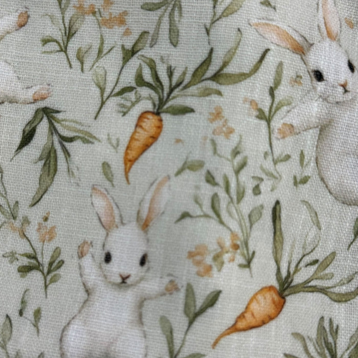 Benny Embroidered Green Bunnies Boy 2-PC set
